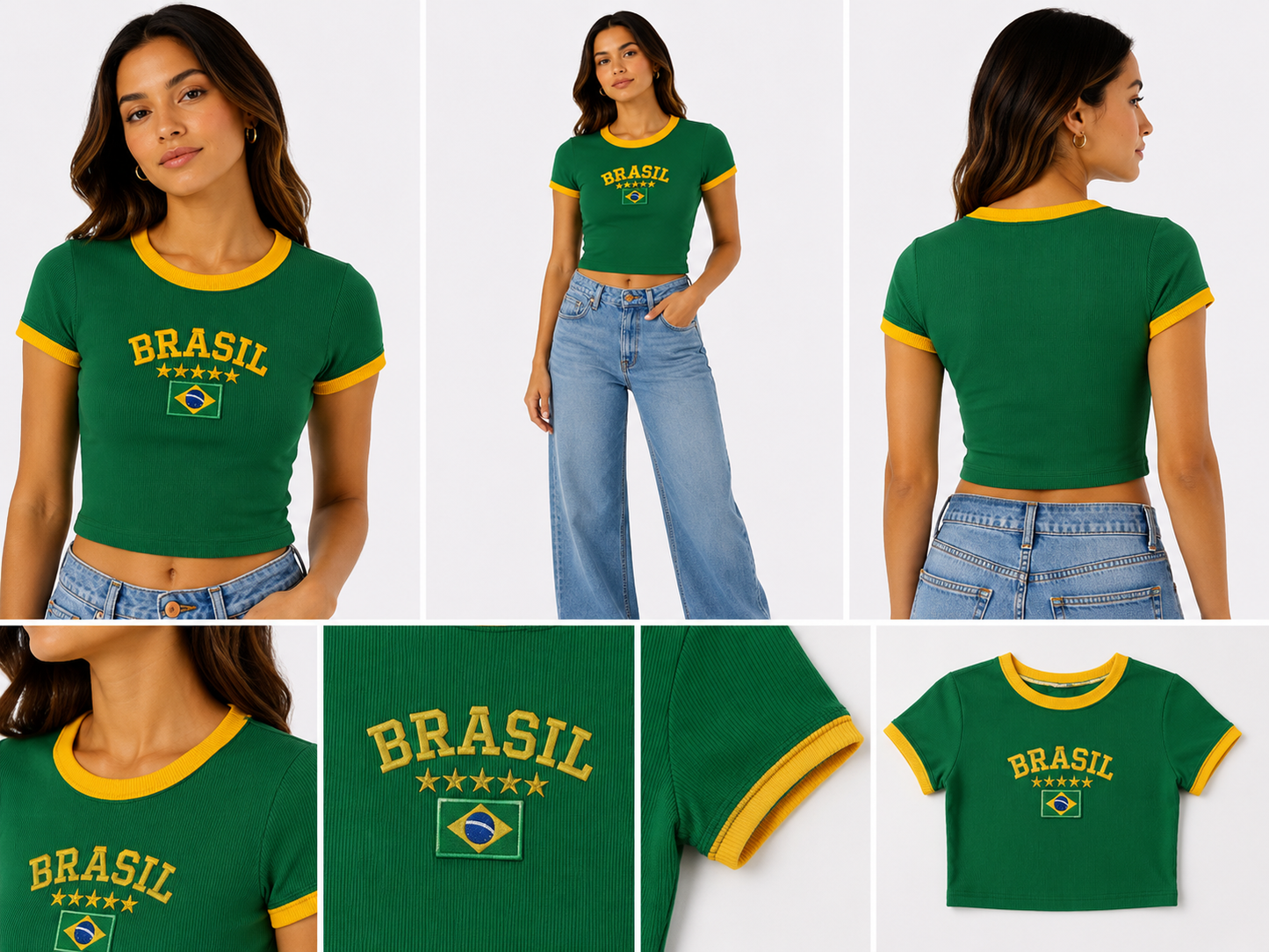 CROPPED BRASIL | GREEN